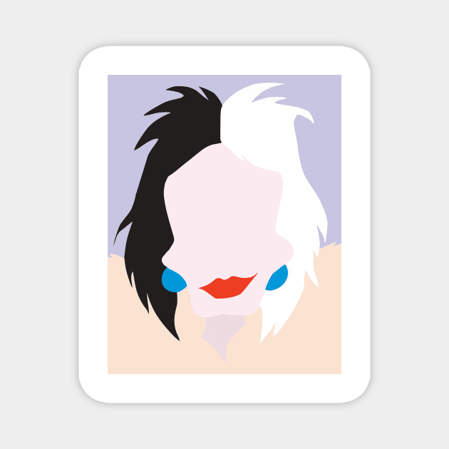 Cruella De Vil Magnet by Adadita