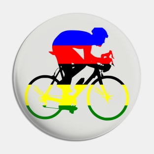 Bike Stripes World Road Race Champion Pin