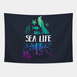 Sea life Tapestry