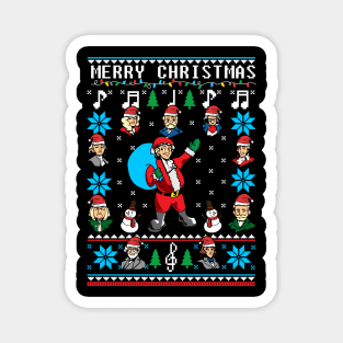 Classical Music Lover Christmas Sweater Magnet