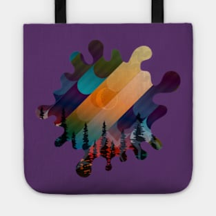 Colorful Night Sky Tote