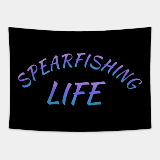 Spearfishing life T-shirt Tapestry