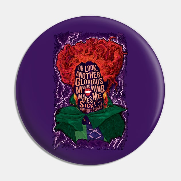 Winifred Pin by NateJonesDesign