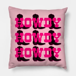 Howdy Cowboy Pillow