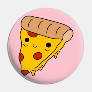 Happy Pizza Slice Pin