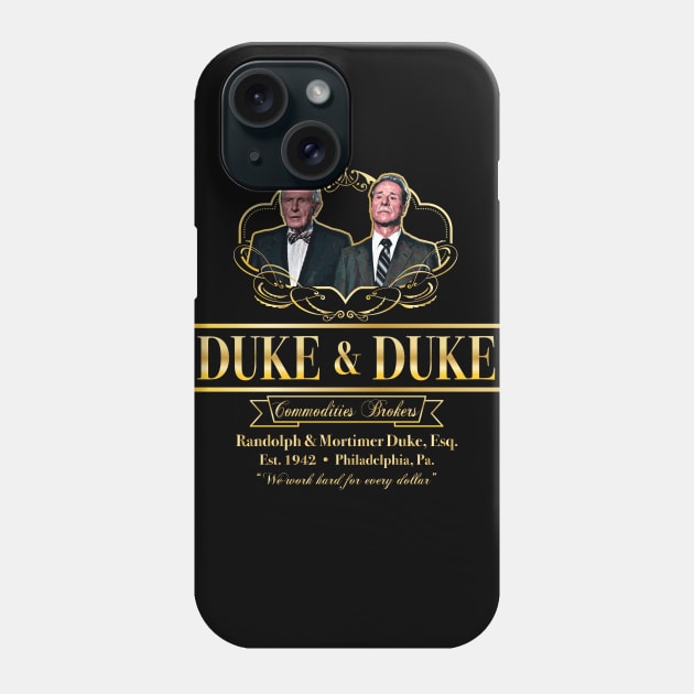 Duke & Duke Commodities Brokers Phone Case by Alema Art