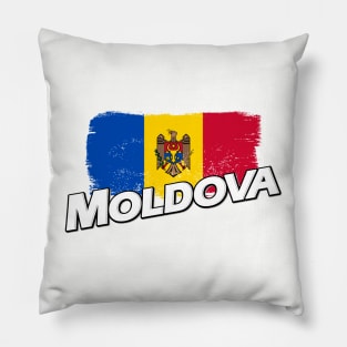 Moldova flag Pillow