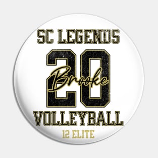 Brooke #20 SC Legends (12 Elite) - White Pin