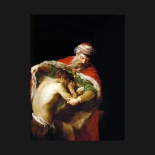 The Return of the Prodigal Son by Batoni T-Shirt