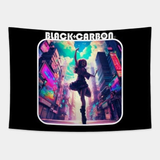 Cyberpunk Girl Dancer 002 Tapestry