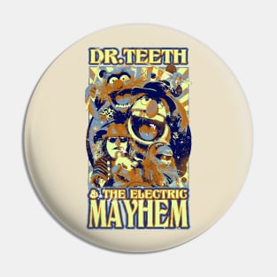 Space mayhem Pin