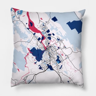 Launceston - Australia MilkTea City Map Pillow