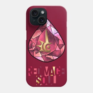 Red Mage Soul - FF14 Job Crystal T-Shirt Phone Case