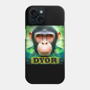 DYOR Bored NFT Community Ape Syndrome Phone Case