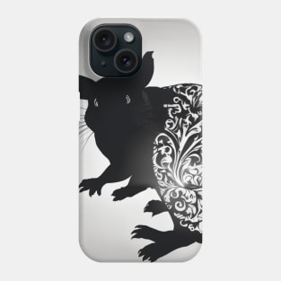 Chinchillas Shadow Silhouette Anime Style Collection No. 6 Phone Case