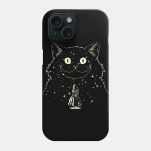 Alice Star Night Cat by Tobe Fonseca Phone Case