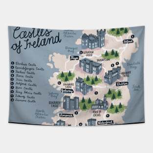 Castles of Ireland Tapestry