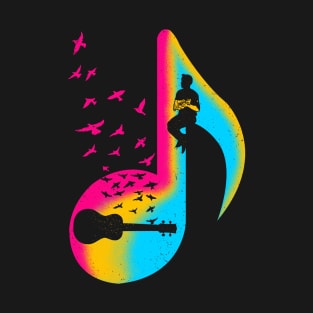 Music Ukulele Player T-Shirt