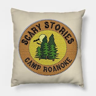 Small Logo Classic Camp Roanoke Pillow