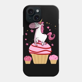 Unicorn Cute Baking Cupcakes Unicorn245 magic Phone Case