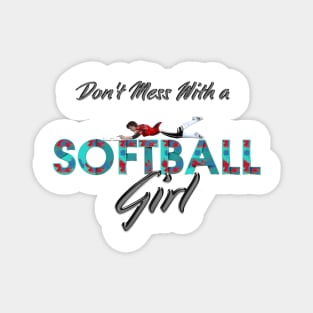 Softball Girl Magnet