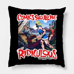 Comics Should Be Ridiculous: Dick Giordano Pillow