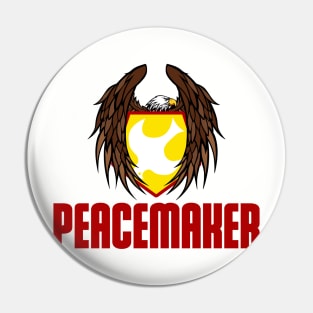 Peacemaker Eagly Logo Pin