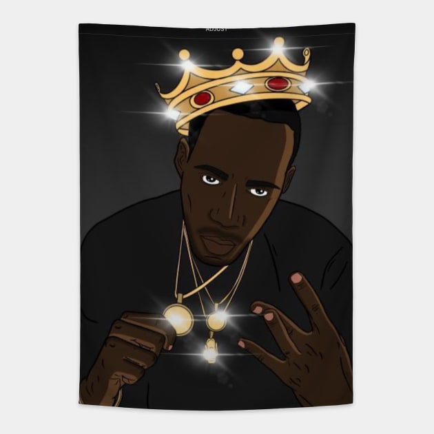 FadeKing210 Fix Your Crown Tee Tapestry by HayesEvolution Shop