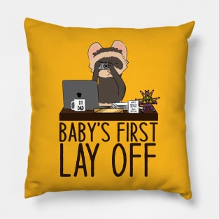 Baby's First Lay Off Pillow