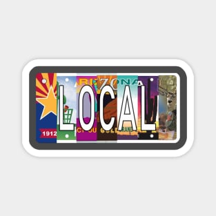 Arizona Local, License Plates Magnet