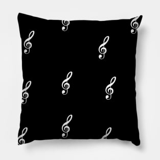 Black and white pattern Pillow