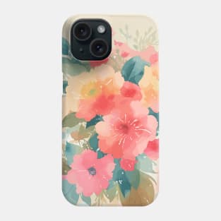 Watercolor Floral - Flowers Phone Case