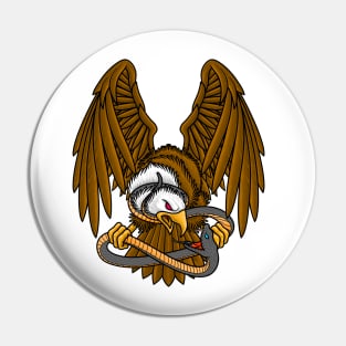 BALD EAGLE X INDIGO SNAKE Pin