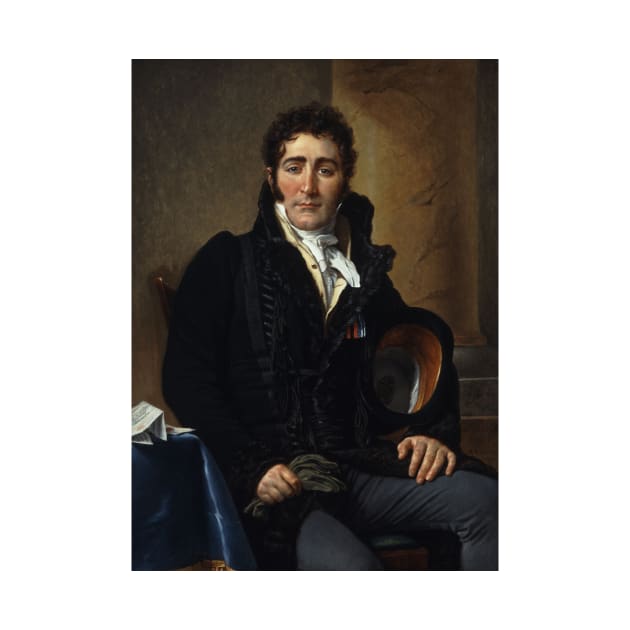 Portrait of the Comte de Turenne by Jacques-Louis David by Classic Art Stall