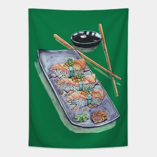 Pink Fairy Nigiri Tapestry