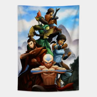 Element power heroes Tapestry