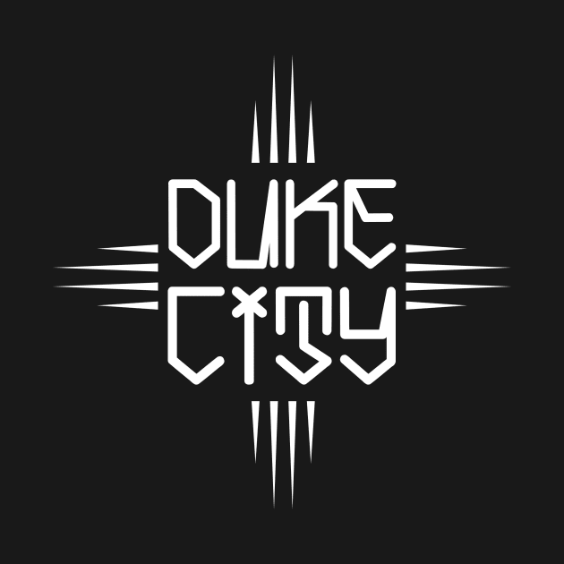 Duke City Badge Tee by Bryan Gee Designs LLC