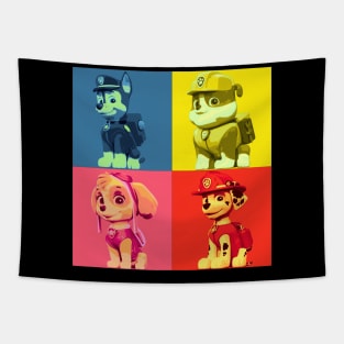 Paw Patrol PopArt Tapestry