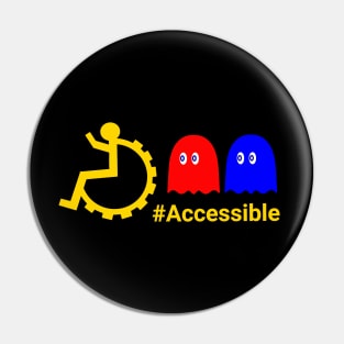 #Accessible Pacman Pin