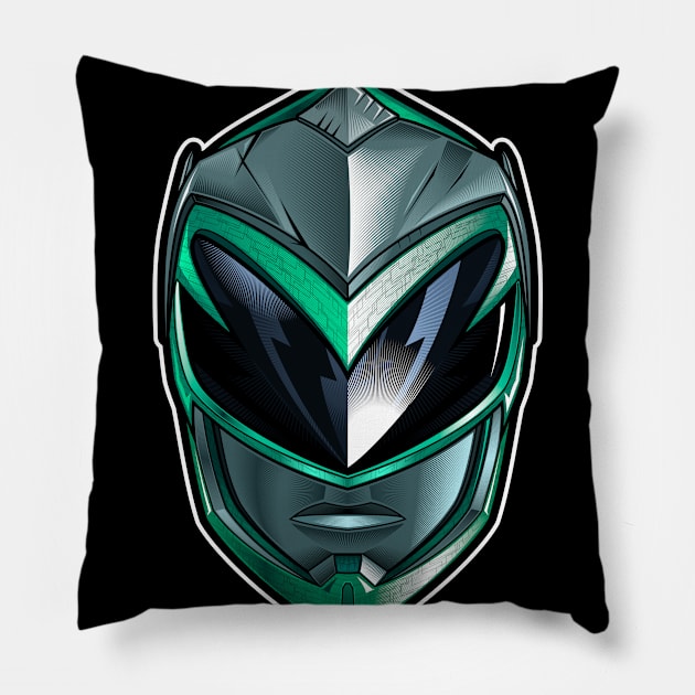 Rise of the Dragon (variant) Pillow by Patrickskyeco