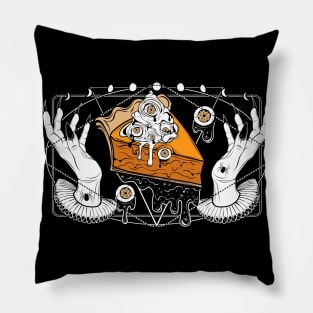 Cursed pumpkin pie Pillow