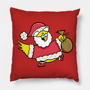 Budgie Santa is Coming to Town! Pillow