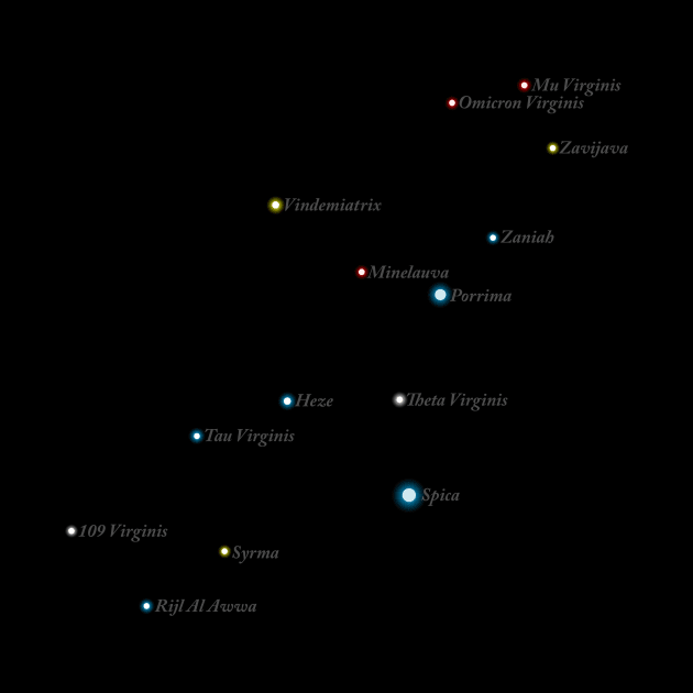 Constellation Virgo by GloopTrekker