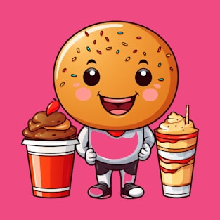 kawaii  junk food T-Shirt cute  funny T-Shirt