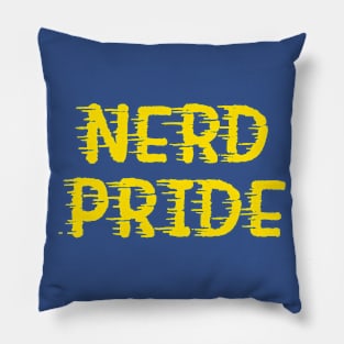 NERD PRIDE - Yellow Pillow