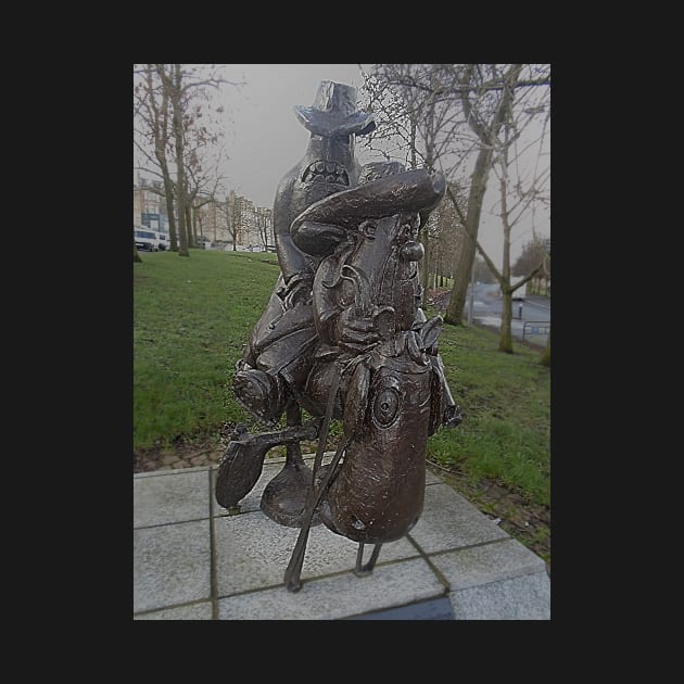 Lobey Dosser Statue, Glasgow by MagsWilliamson