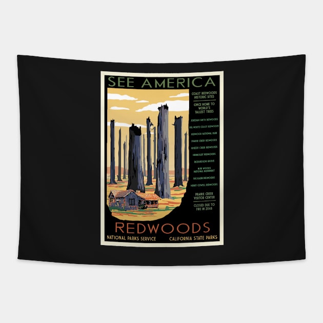 National Parks 2050: Redwoods Tapestry by HRothstein
