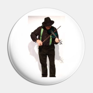 The Fiddle Player Pin