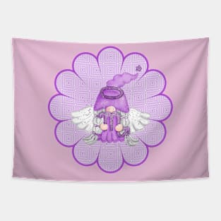 SCORPIO FLORAL GNOME- HOROSCOPE GNOME DESIGNS BY ISKYBIBBLLE Tapestry