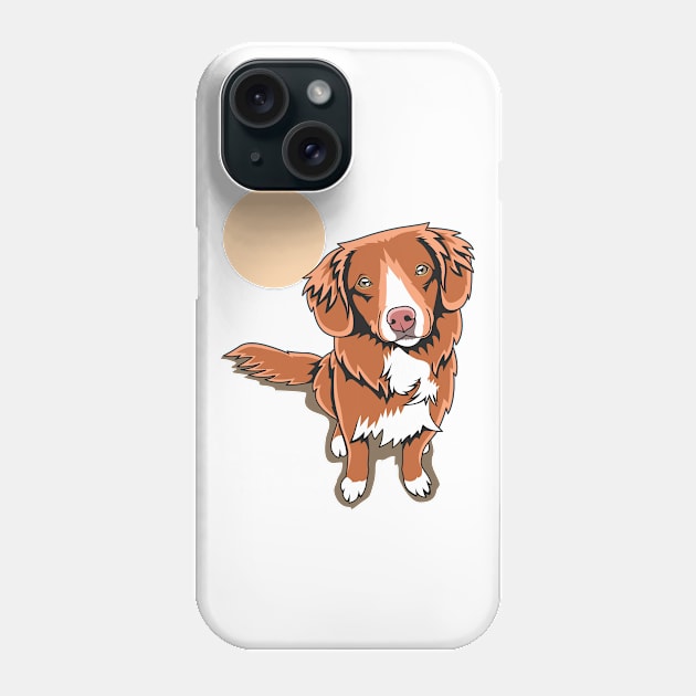 Your Best Friend Nova Scotia Duck Tolling Retriever Phone Case by welovetollers